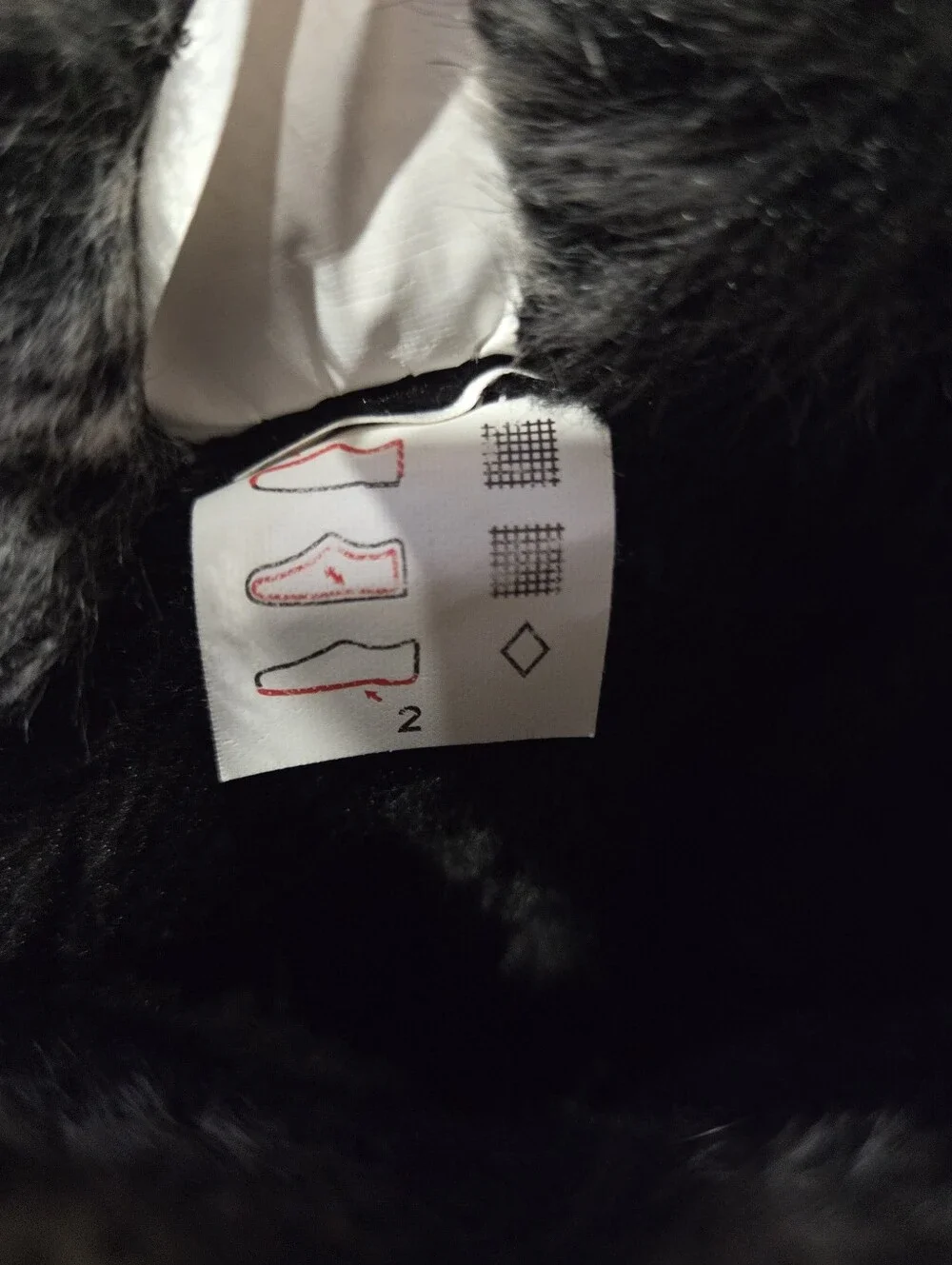 Kamik Black Winter Boots with Faux Fur Trim